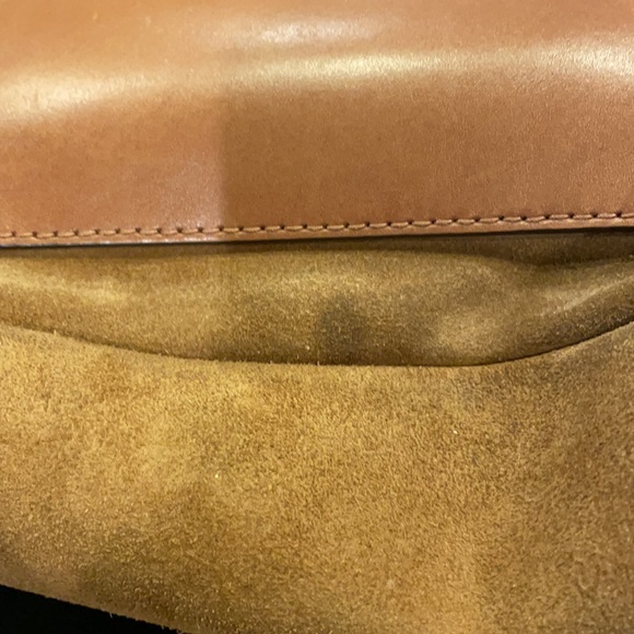 Michael Kors suede leather Elana shoulder bag - Picture 8 of 11